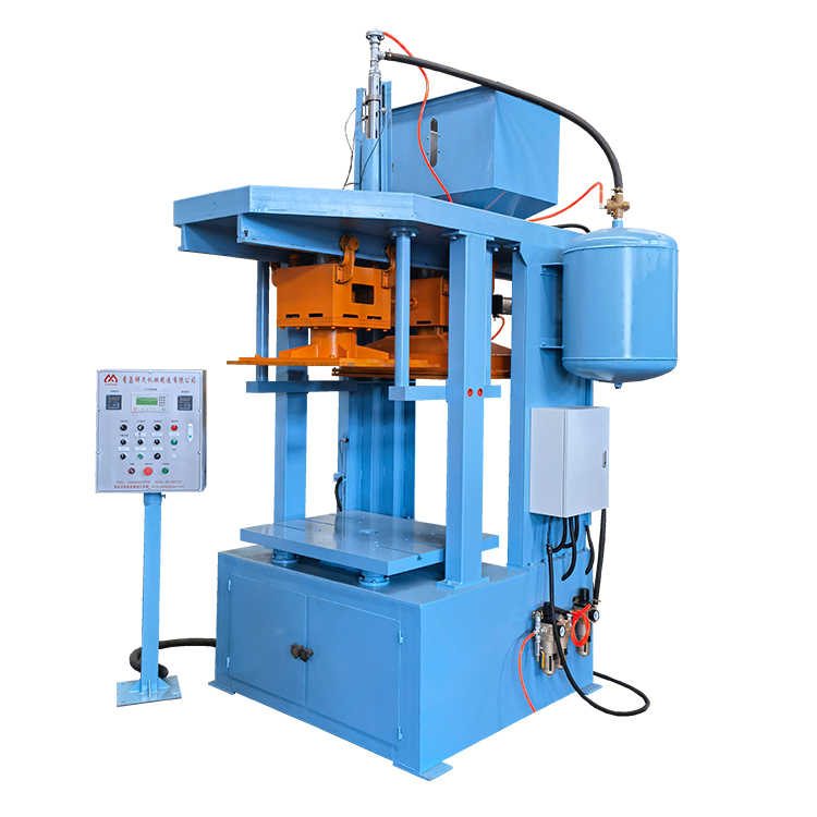 Sand shell forming machine in the process of manufacturing automobile engine parts